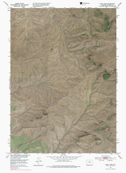 WY-SIOUX PASS: GeoChange 1949-2012 Preview 1