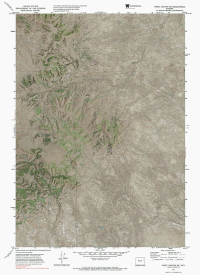 WY-PINEY CANYON SE: GeoChange 1970-2012 Preview 1
