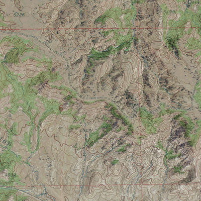 WY-PINEY CANYON SE: GeoChange 1970-2012 Preview 2