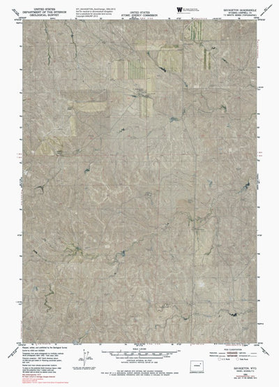WY-SAVAGETON: GeoChange 1952-2012 Preview 1