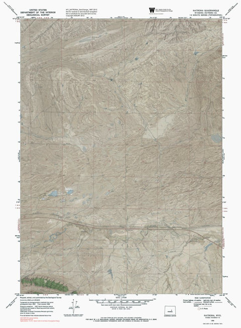WY-NATRONA: GeoChange 1967-2012 Preview 1