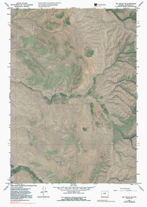 WY-BIG TRAILS NE: GeoChange 1965-2012 Preview 1