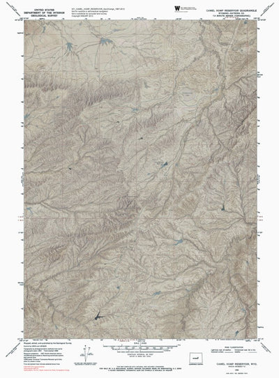 WY-CAMEL HUMP RESERVOIR: GeoChange 1967-2012 Preview 1