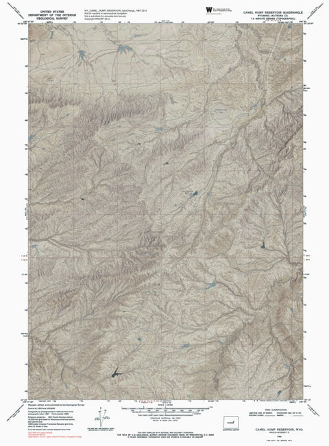 WY-CAMEL HUMP RESERVOIR: GeoChange 1967-2012 Preview 1