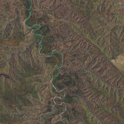 SD-HEREFORD SW: GeoChange 1948-2014 Preview 2