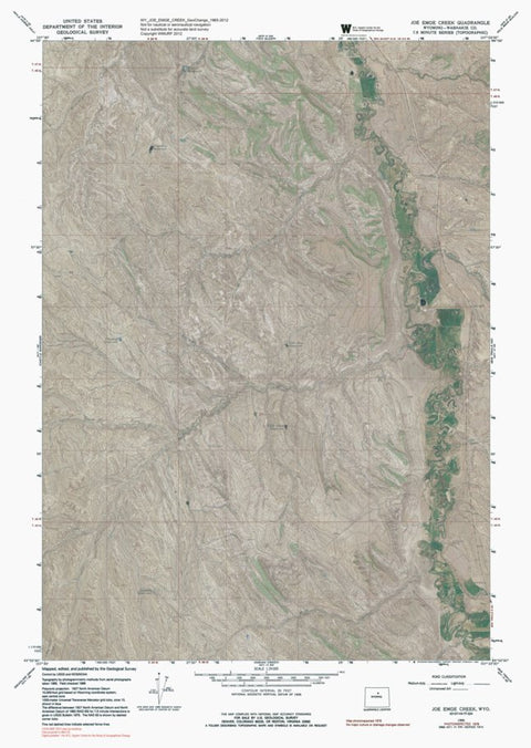 WY-JOE EMGE CREEK: GeoChange 1965-2012 Preview 1