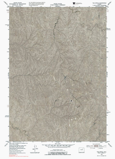 WY-THE NIPPLE: GeoChange 1952-2012 Preview 1