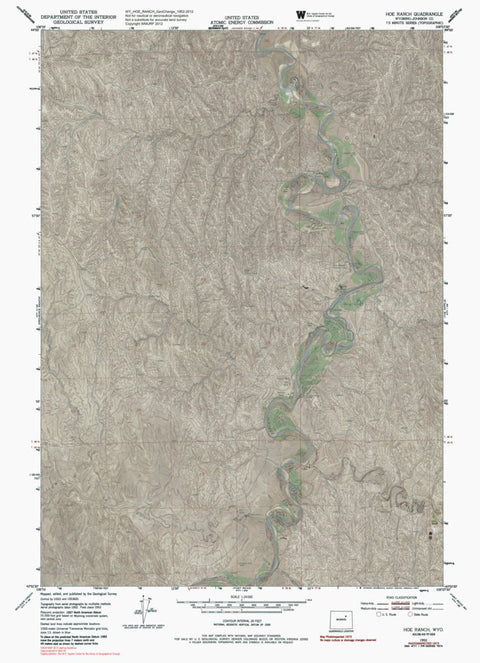 WY-HOE RANCH: GeoChange 1952-2012 Preview 1