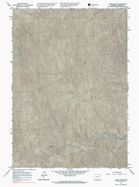 WY-ELAINE DRAW: GeoChange 1957-2012 Preview 1