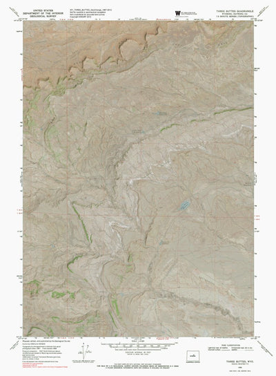 WY-THREE BUTTES: GeoChange 1967-2012 Preview 1