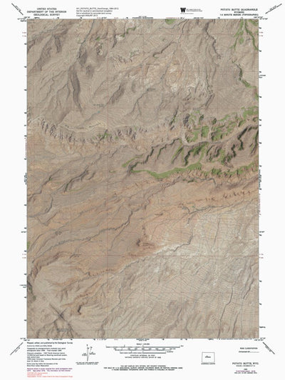 WY-POTATO BUTTE: GeoChange 1964-2012 Preview 1