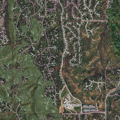 SD-RAPID CITY WEST: GeoChange 1952-2014 Preview 3