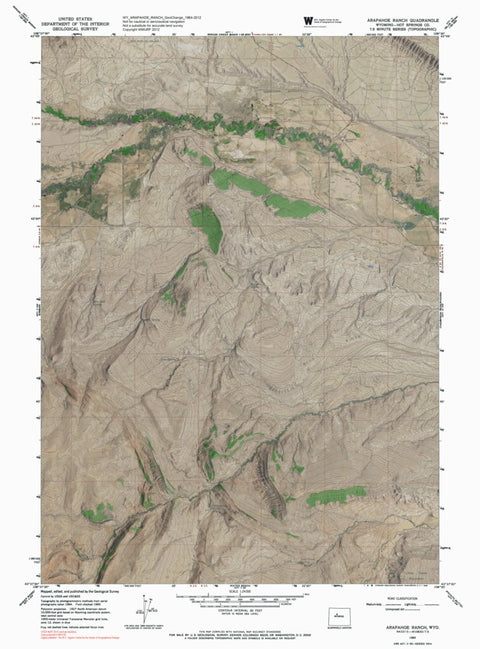 WY-ARAPAHOE RANCH: GeoChange 1964-2012 Preview 1
