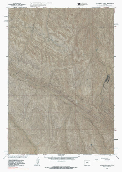 WY-PACKSADDLE CREEK: GeoChange 1957-2012 Preview 1