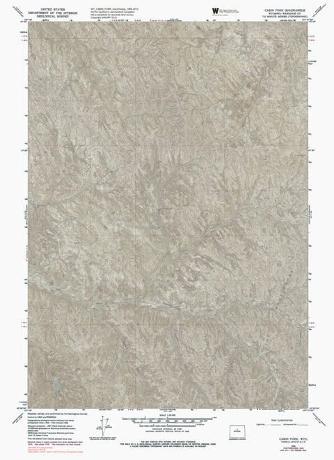 WY-CABIN FORK: GeoChange 1965-2012 Preview 1