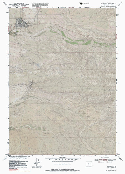 WY-SHOSHONI: GeoChange 1948-2012 Preview 1