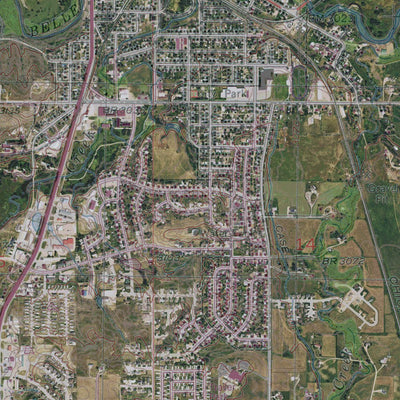 SD-BELLE FOURCHE: GeoChange 1948-2014 Preview 3