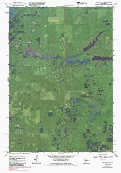 WI-ARKDALE NE: GeoChange 1964-2013 Preview 1