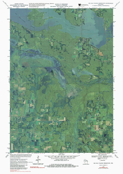 WI-BIG EAU PLEINE RESERVOIR: GeoChange 1968-2013 Preview 1