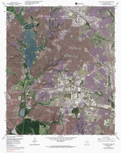 TX-WHITE ROCK LAKE: GeoChange 1952-2012 Preview 1