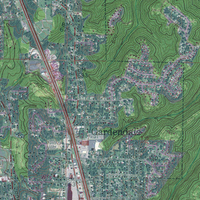 AL-GARDENDALE: GeoChange 1957-2013 Preview 3