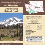 Mount Adams, Indian Heaven and Trapper Creek Wildernesses Map Bundle Preview 1