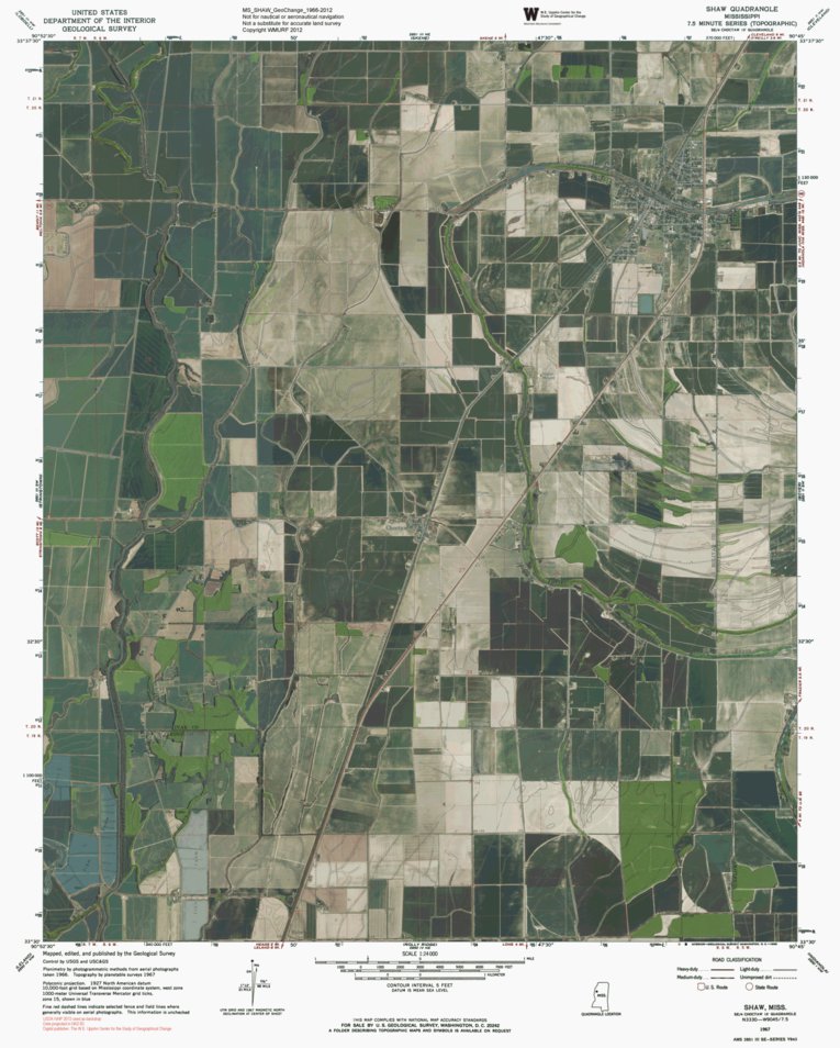 MS-SHAW: GeoChange 1966-2012 Map by Western Michigan University ...