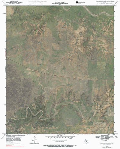 TX-COTTONWOOD CREEK: GeoChange 1968-2012 Preview 1