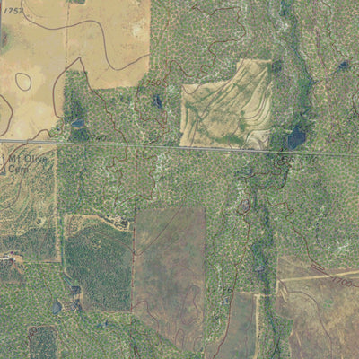 TX-KIOWA PEAK SW: GeoChange 1962-2012 Preview 2