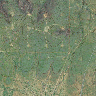 TX-PITCHFORK FLATS: GeoChange 1966-2012 Preview 2