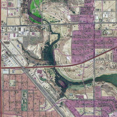 TX-LUBBOCK EAST: GeoChange 1954-2012 Preview 3