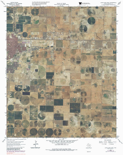 TX-LEVELLAND EAST: GeoChange 1962-2012 Preview 1
