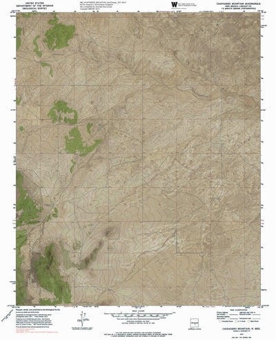 NM-CHUPADERO MOUNTAIN: GeoChange 1971-2014 Preview 1