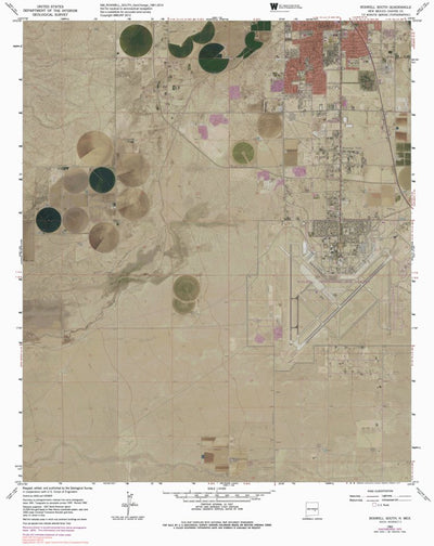 NM-ROSWELL SOUTH: GeoChange 1961-2014 Preview 1