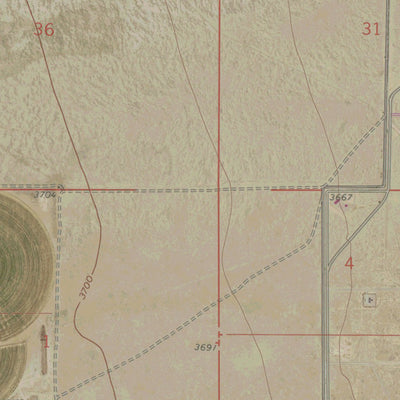 NM-ROSWELL SOUTH: GeoChange 1961-2014 Preview 2
