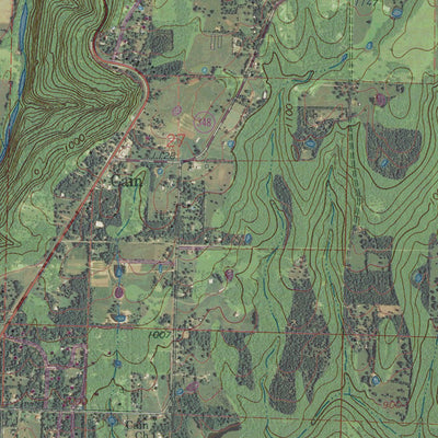 AR-MOUNTAINBURG SW: GeoChange 1967-2013 Preview 3