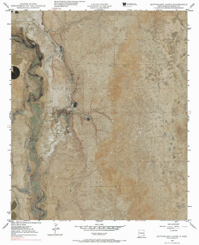 NM-BOTTOMLESS LAKES: GeoChange 1947-2014 Preview 1