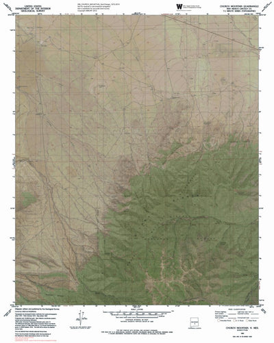 NM-CHURCH MOUNTAIN: GeoChange 1972-2014 Preview 1