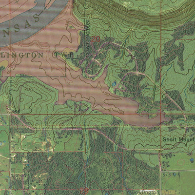 OK-ROBERT S KERR DAM: GeoChange 1963-2013 Preview 3