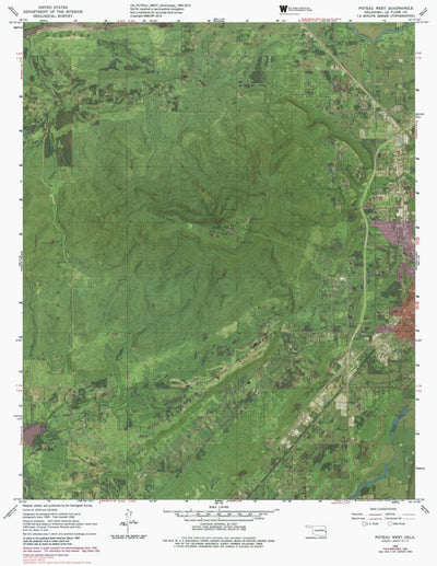 OK-POTEAU WEST: GeoChange 1965-2013 Preview 1