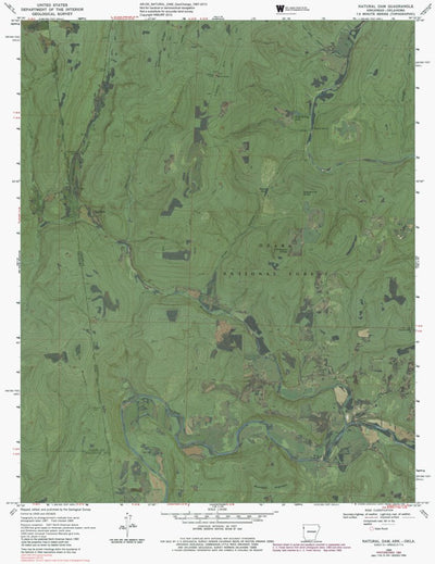 AR-OK-NATURAL DAM: GeoChange 1967-2013 Preview 1