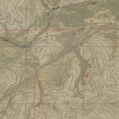 NM-HORSESHOE BEND NW: GeoChange 1959-2014 Preview 2