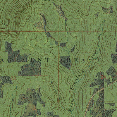 OK-FORT GIBSON DAM: GeoChange 1973-2013 Preview 3