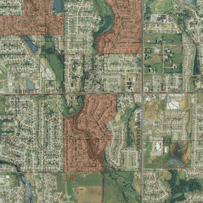 OK-OKLAHOMA CITY SE: GeoChange 1954-2013 Preview 3