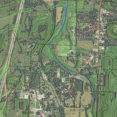 AR-WEST FORK: GeoChange 1972-2013 Preview 2