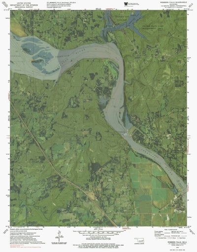 OK-WEBBERS FALLS: GeoChange 1973-2013 Preview 1