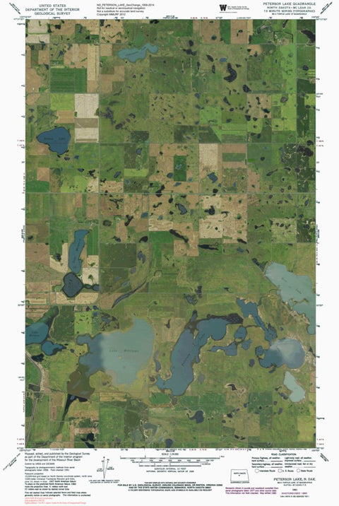 ND-PETERSON LAKE: GeoChange 1958-2014 Preview 1