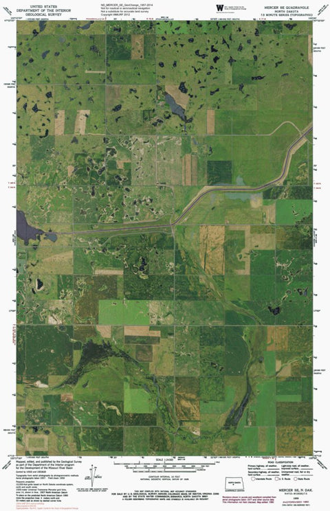 ND-MERCER SE: GeoChange 1957-2014 Preview 1