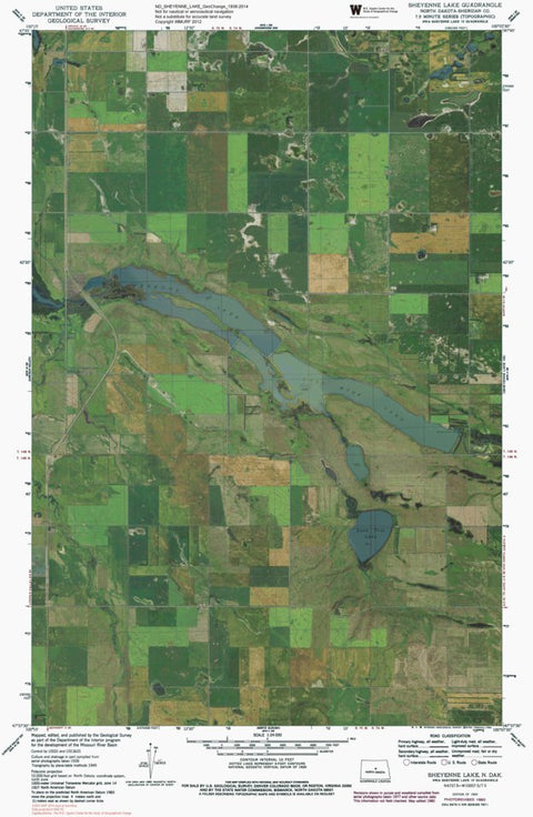 ND-SHEYENNE LAKE: GeoChange 1938-2014 Preview 1