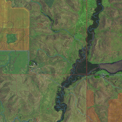 ND-TURTLE CREEK NW: GeoChange 1958-2014 Preview 2